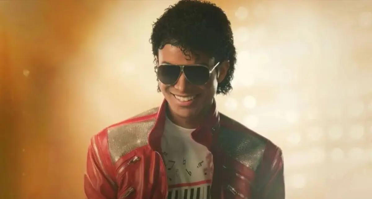 Cena promocional do filme Michael, cinebiografia de Michael Jackson