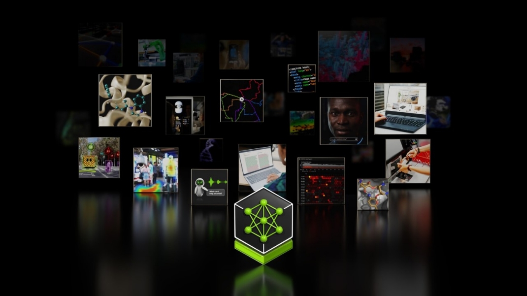Inteligência artificial da NVIDIA analisando imagens, textos e dados em tempo real